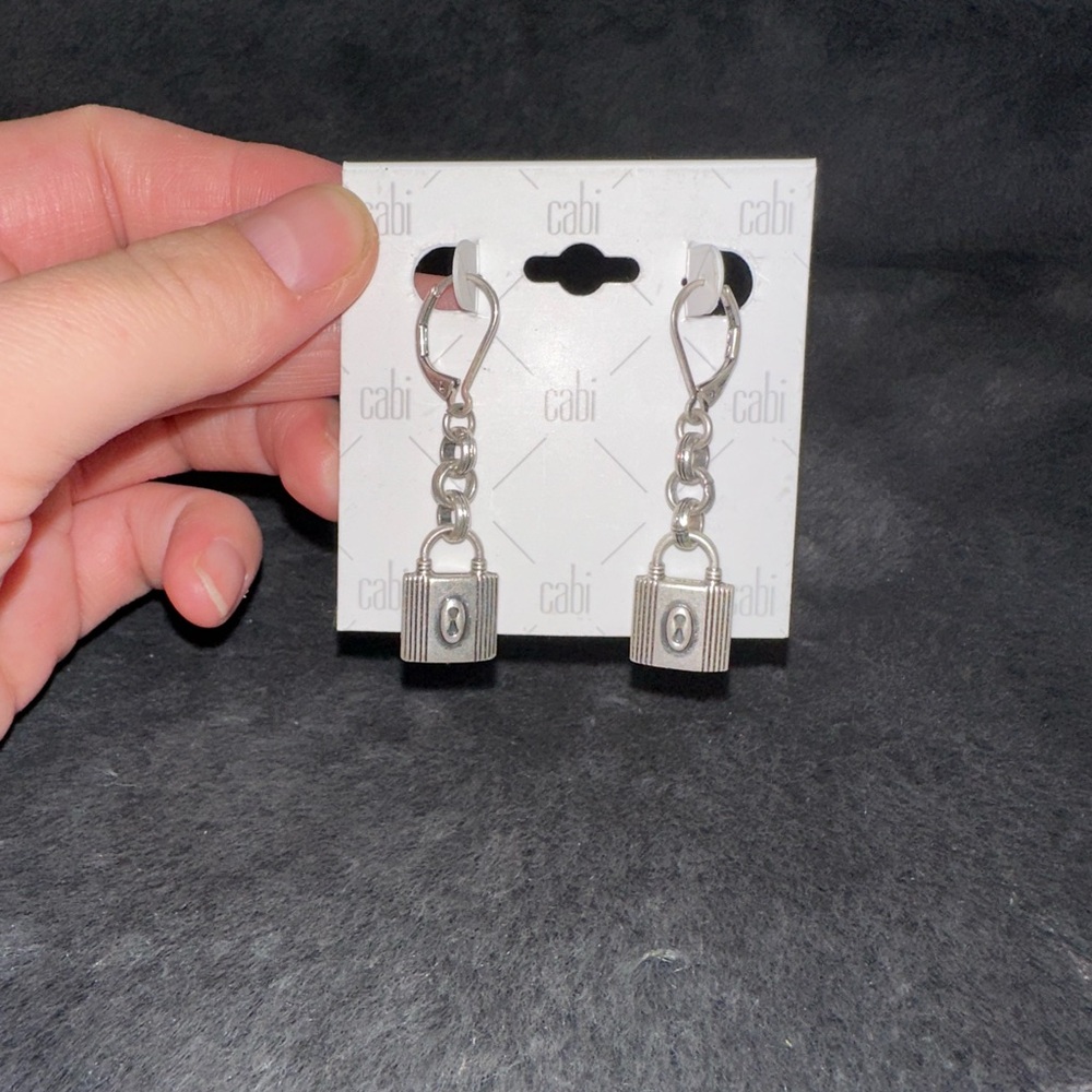 New CAbi locket earrings